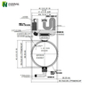 适用于智能手表应用的 1.43' 圆形 AMOLED 显示模块