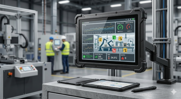 坚固耐用的触摸显示屏：工业应用的耐用解决方案