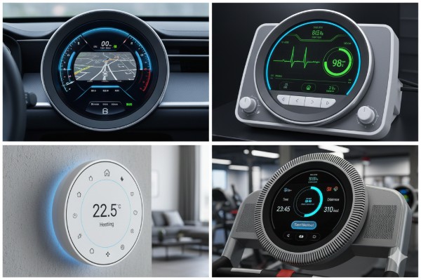 圆形显示屏的应用