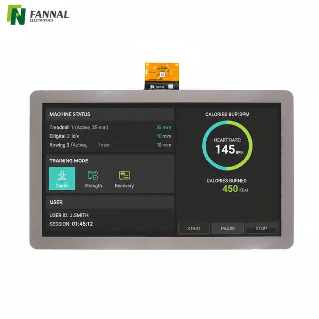 21.5英寸智能健身器材触摸显示模块