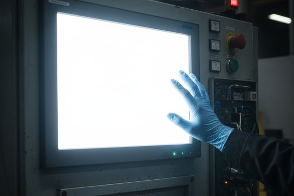 为什么要对显示白屏的 TFT 显示器进行剂量调整？