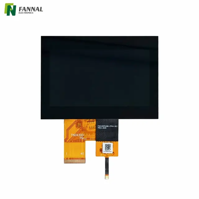 4.3英寸800&times;480触摸显示屏|光学贴合、LVDS