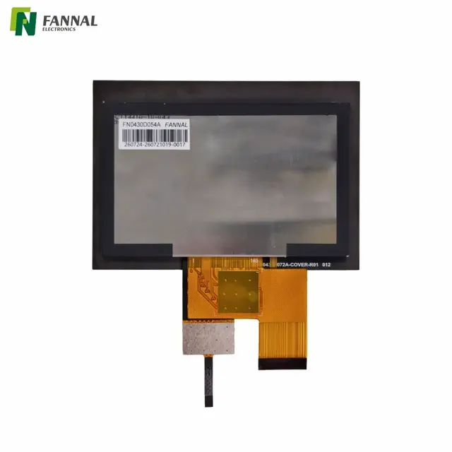 4.3英寸800&times;480触摸显示屏|光学贴合、LVDS